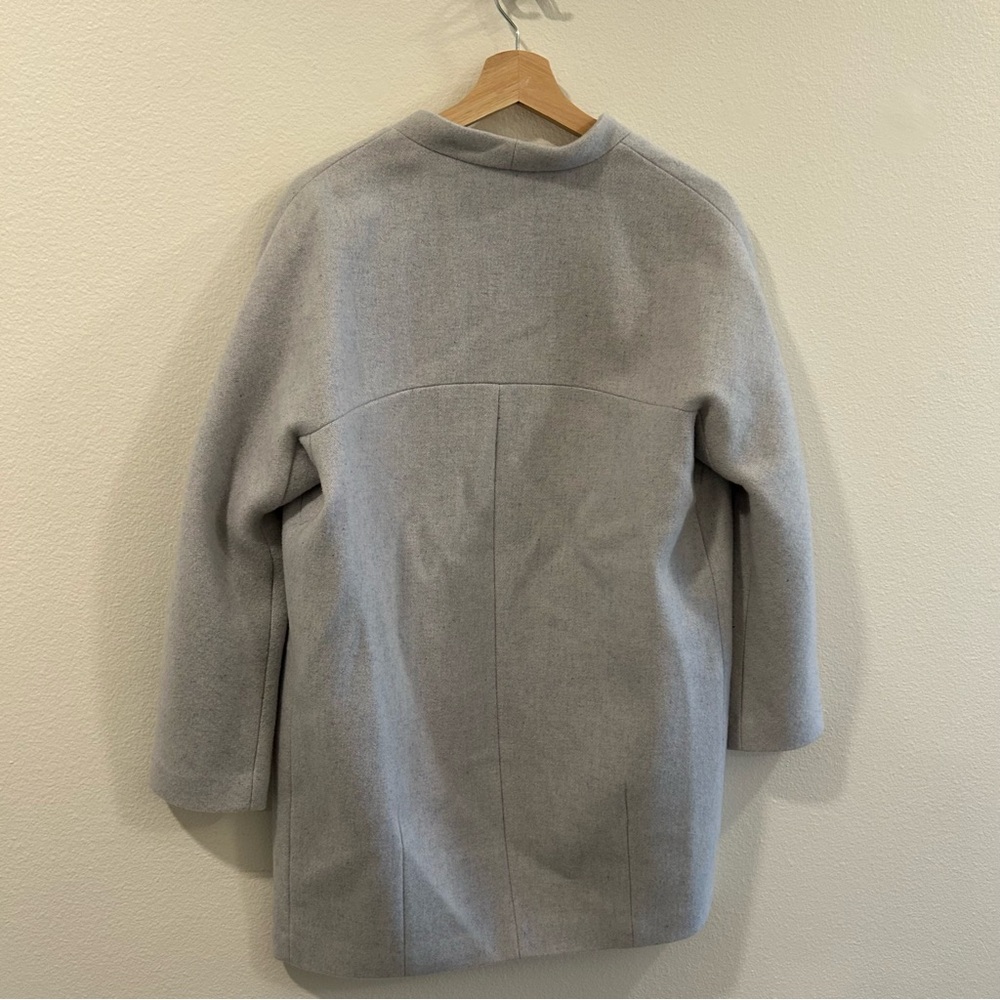Ever New Light Gray Women's Cape Coat - Picture 3 of 3